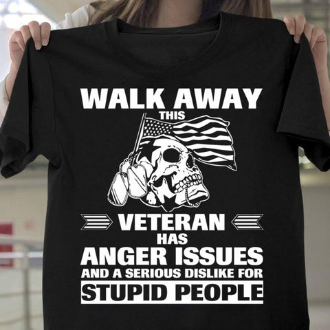 Veteran - Walk away this veteran has anger issue